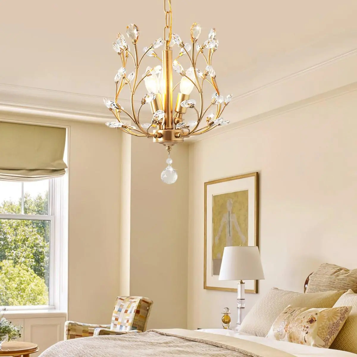flairel Branch Crystal Chandelier for Living Room