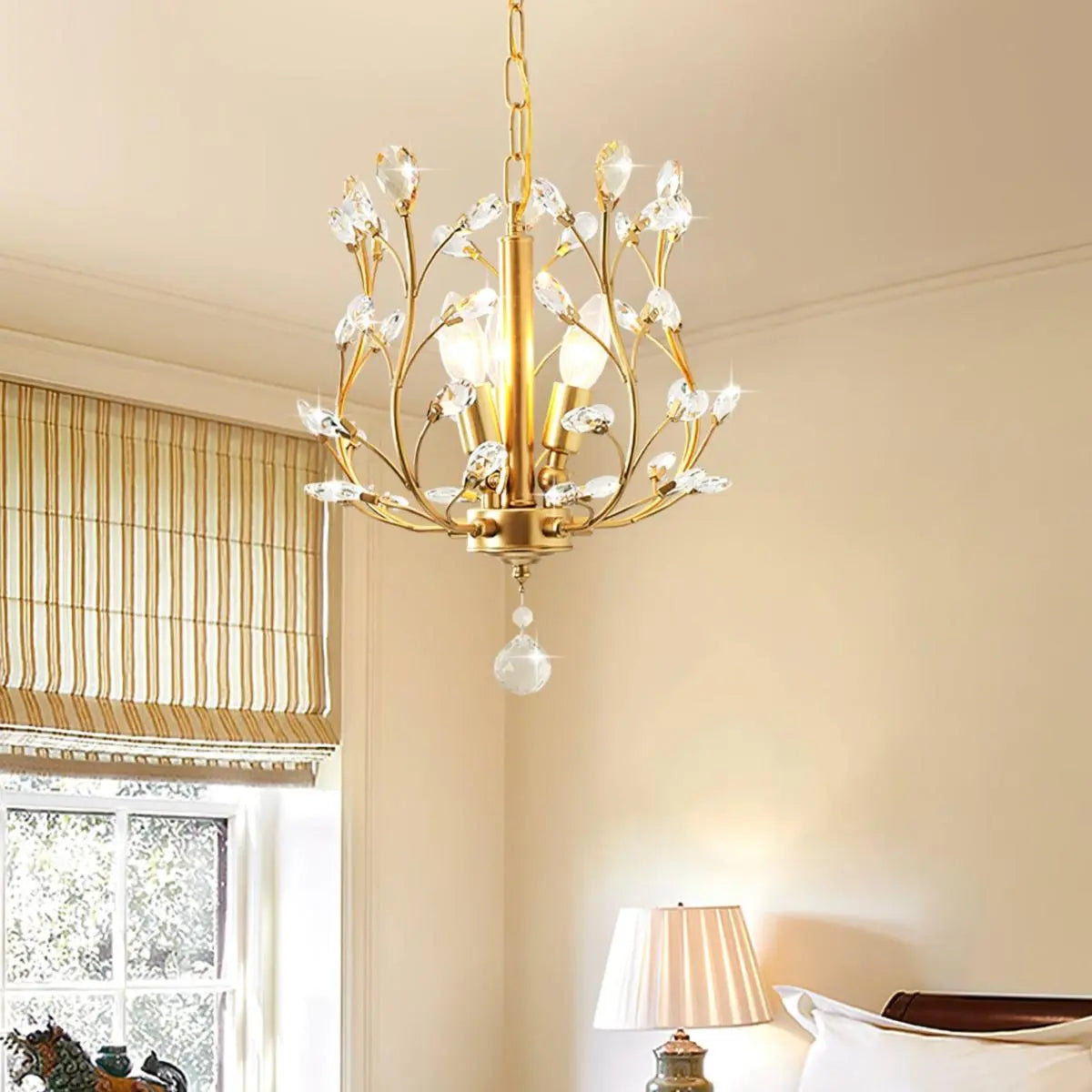 flairel Branch Crystal Chandelier for Living Room