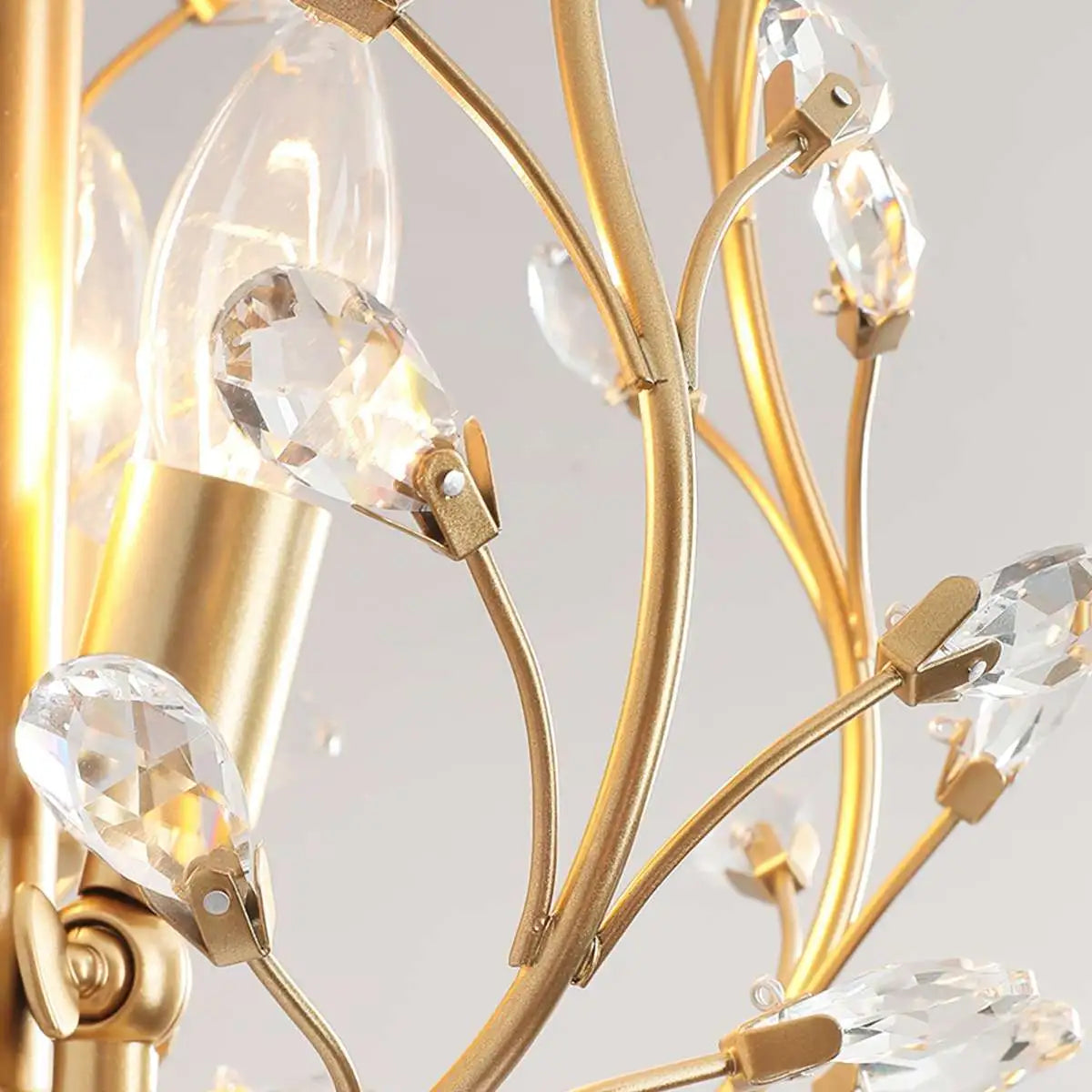 flairel Branch Crystal Chandelier for Living Room