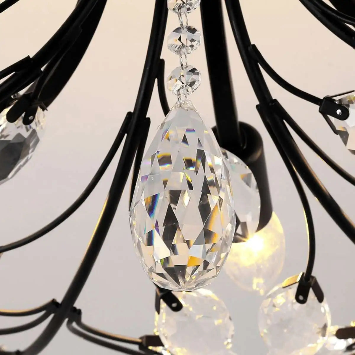 flairel Branch Crystal Chandelier for Living Room