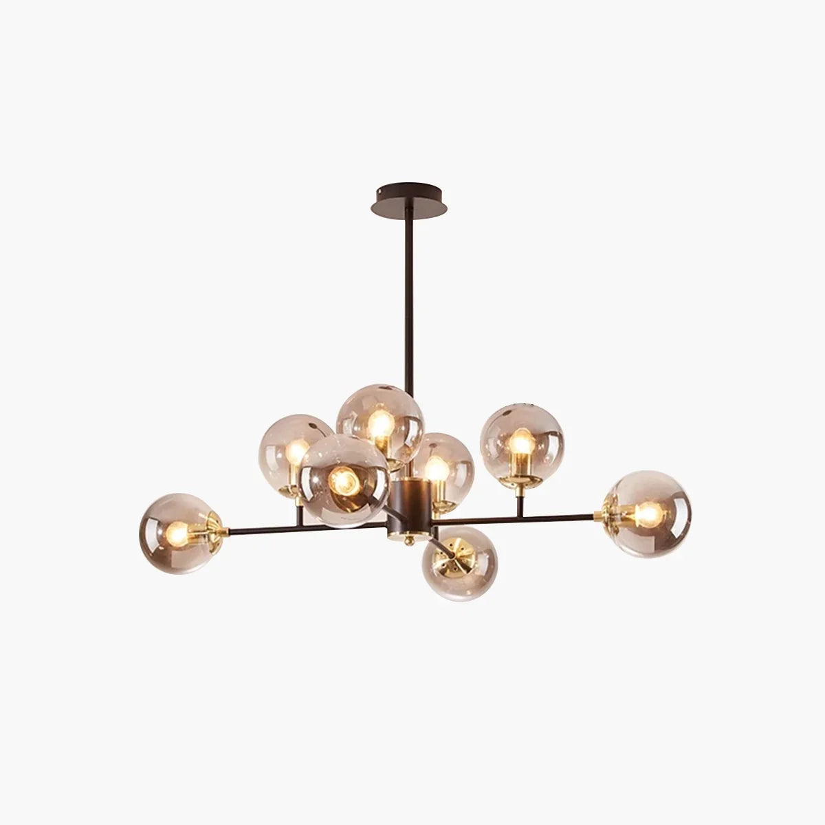 flairel Camilla Glass Chandelier for Living Room