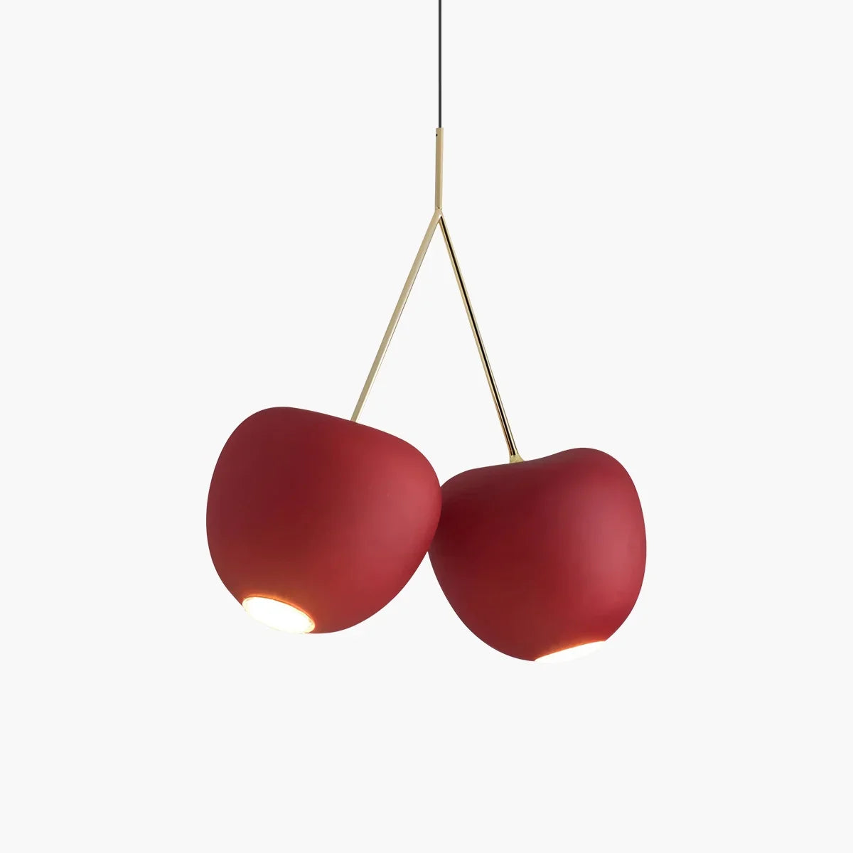 flairel Cherry Metal Chandelier for Dining Room