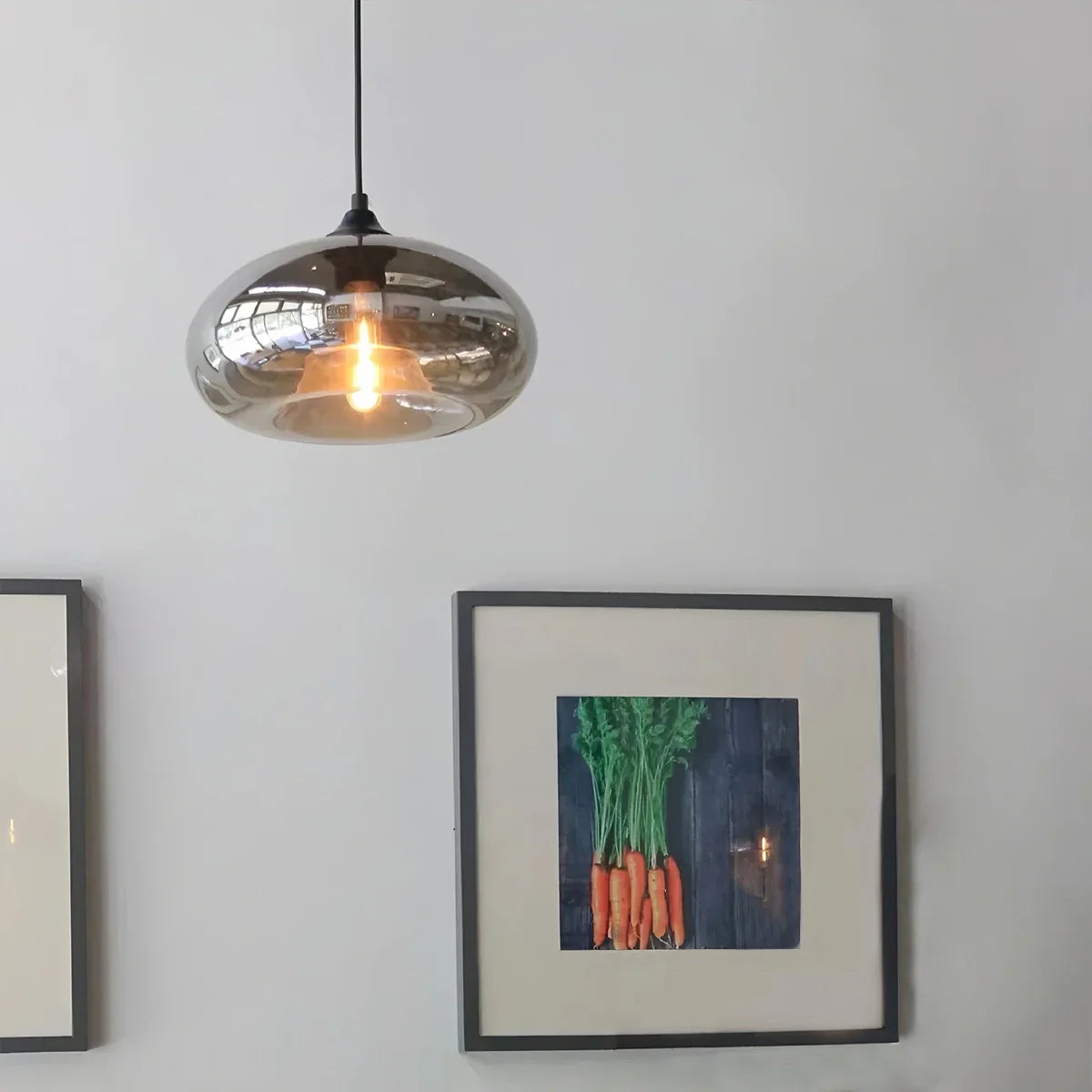 flairel Colorful Glass Pendant Light for Dining Area