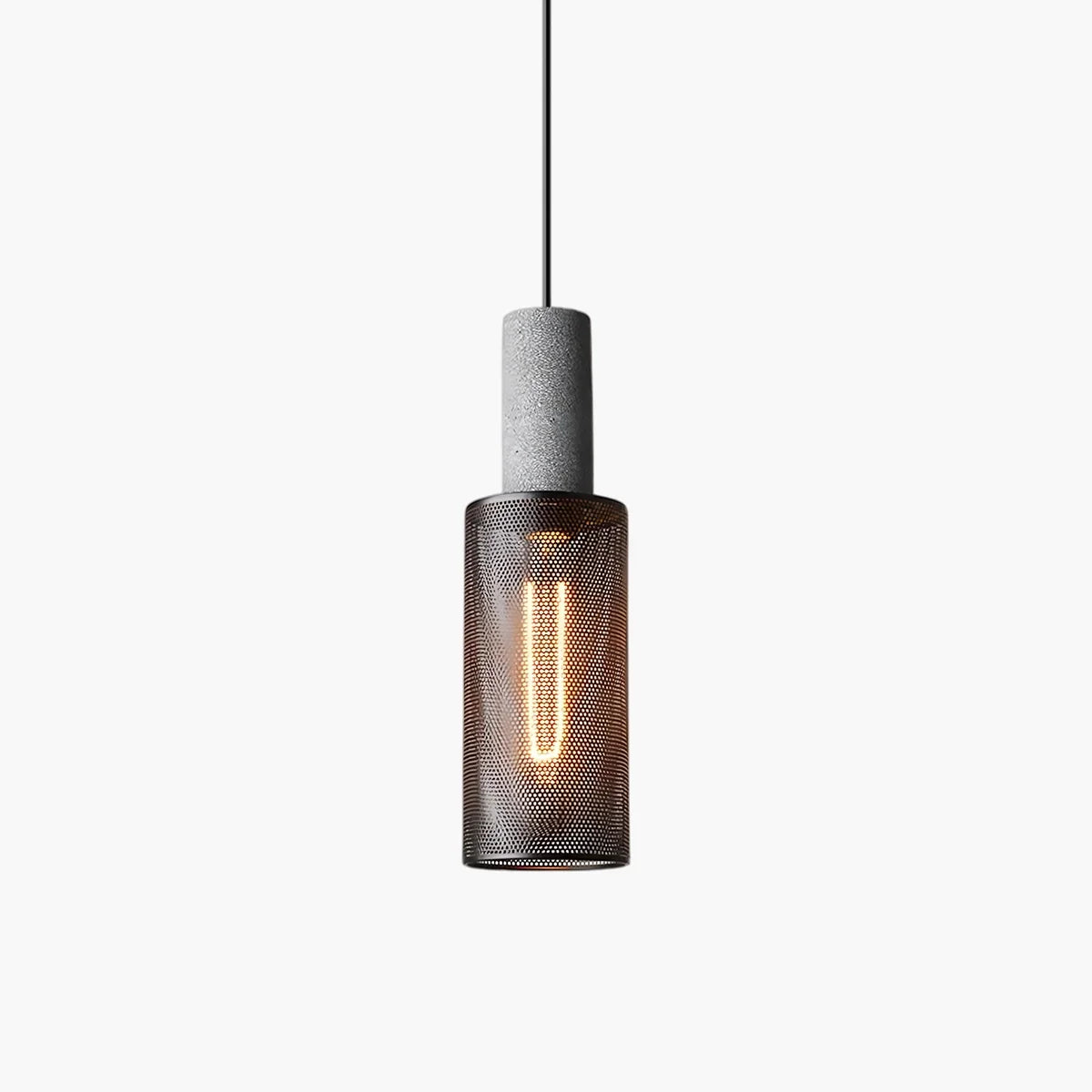 flairel Concrete Industry Pendant Lamp for Kitchen