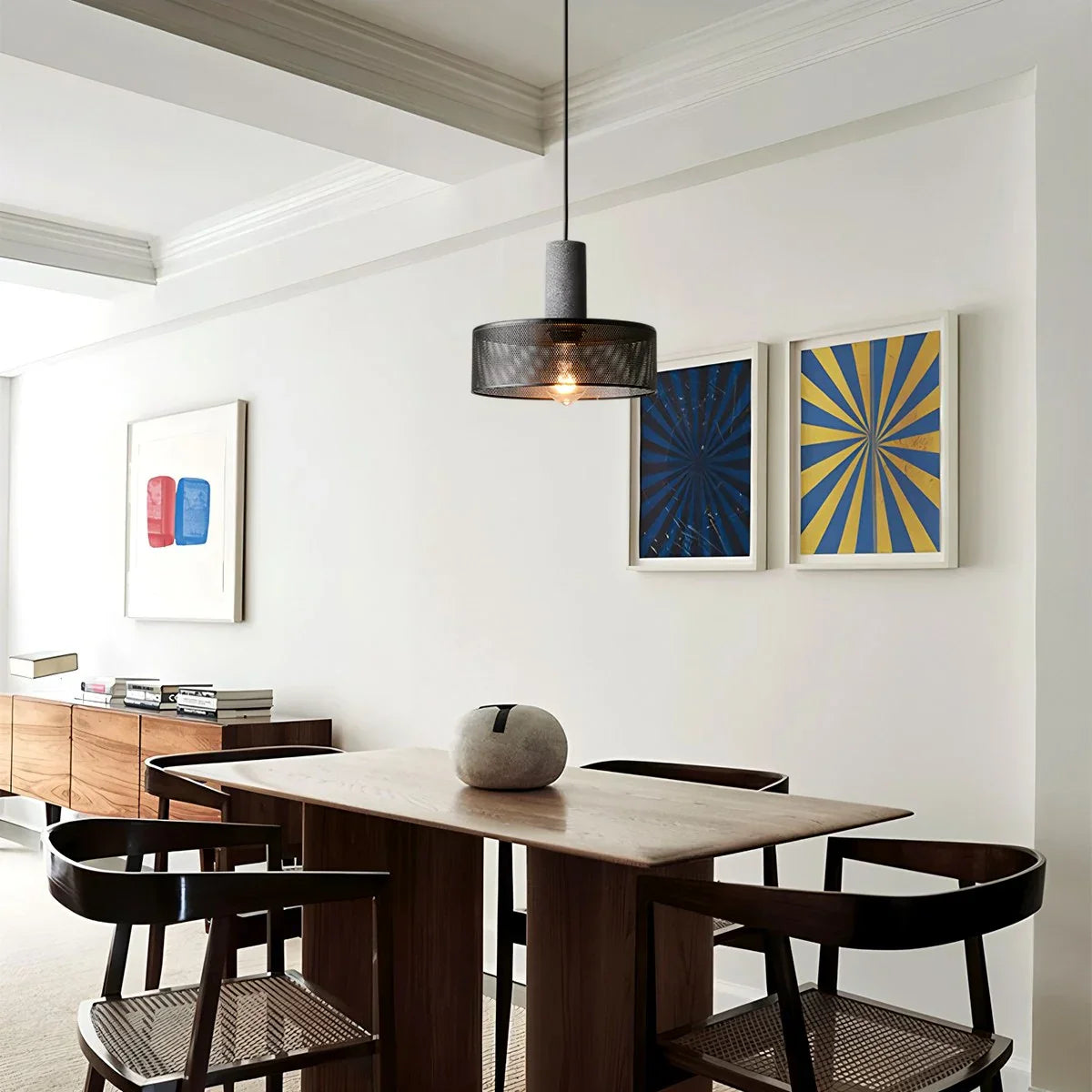 flairel Concrete Industry Pendant Lamp for Kitchen