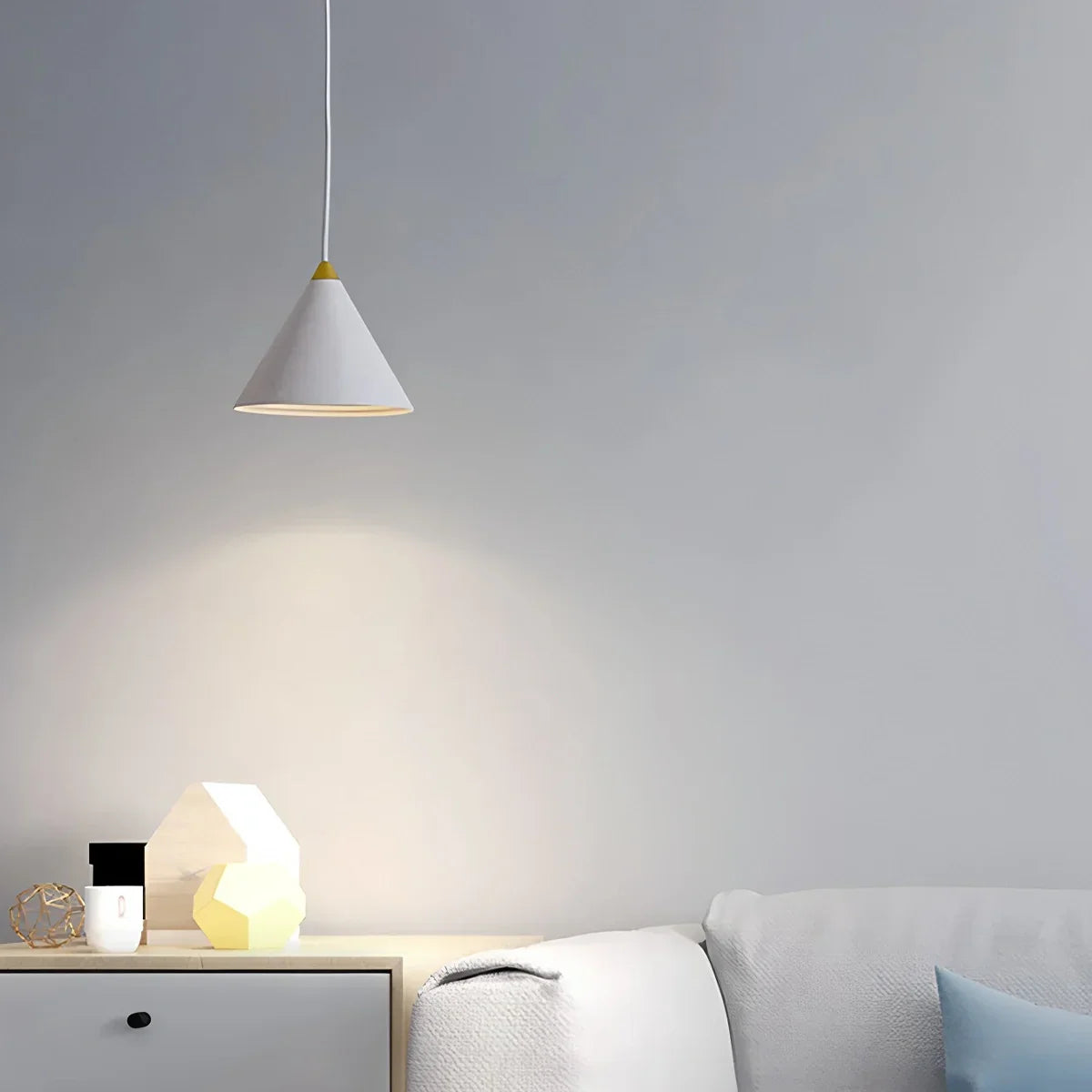 flairel Cone Counterweight Pulley Swag Pendant Lamp