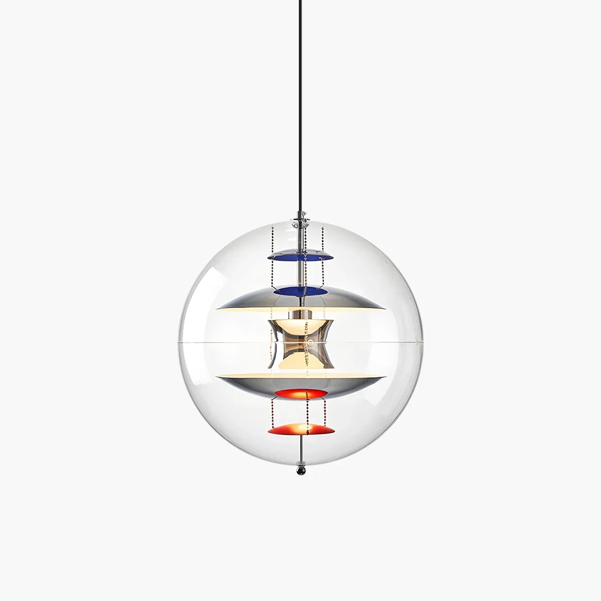 flairel Danish Globe Dining Room Pendant Light