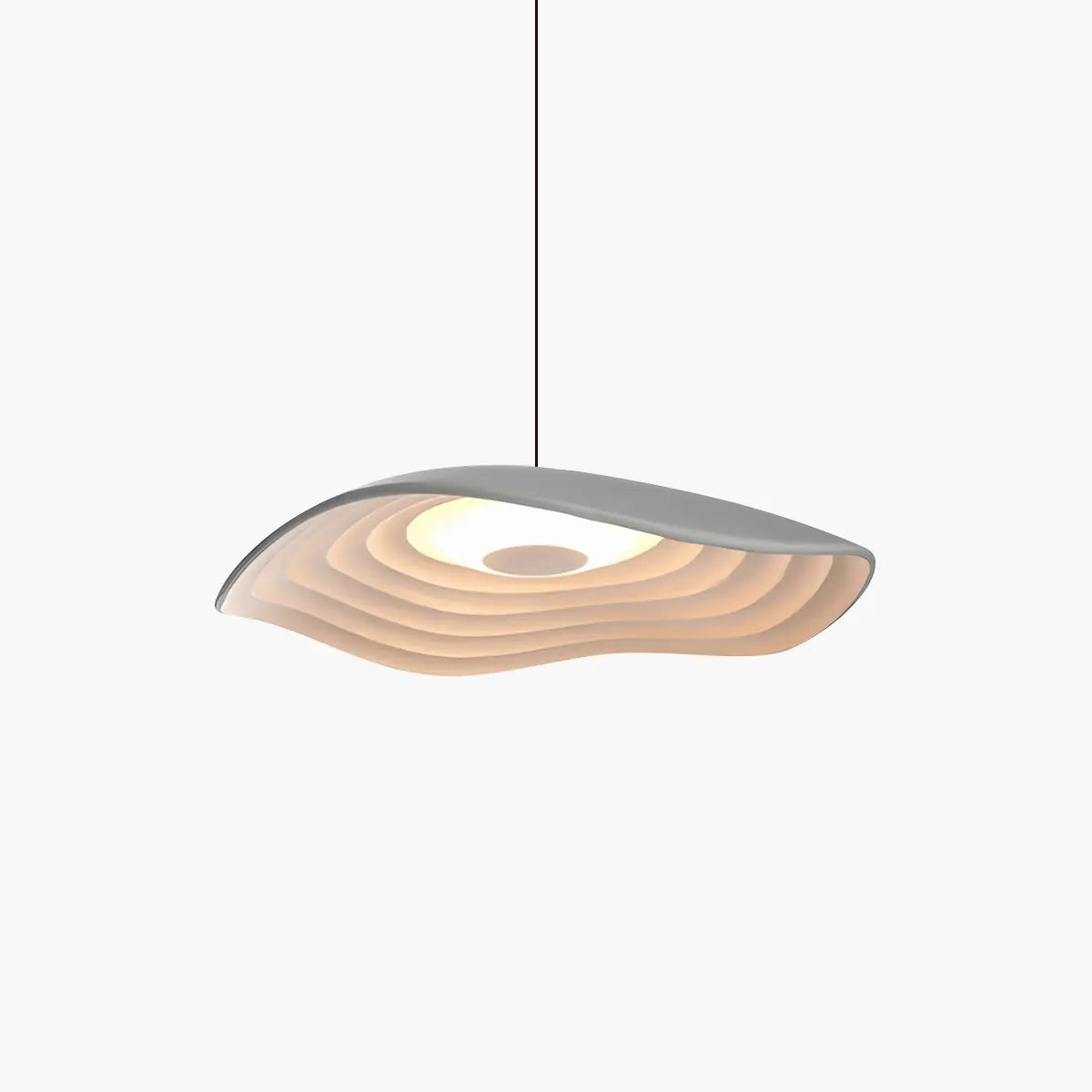 flairel Nordic Creative Ripple Pendant Light for Dining Room