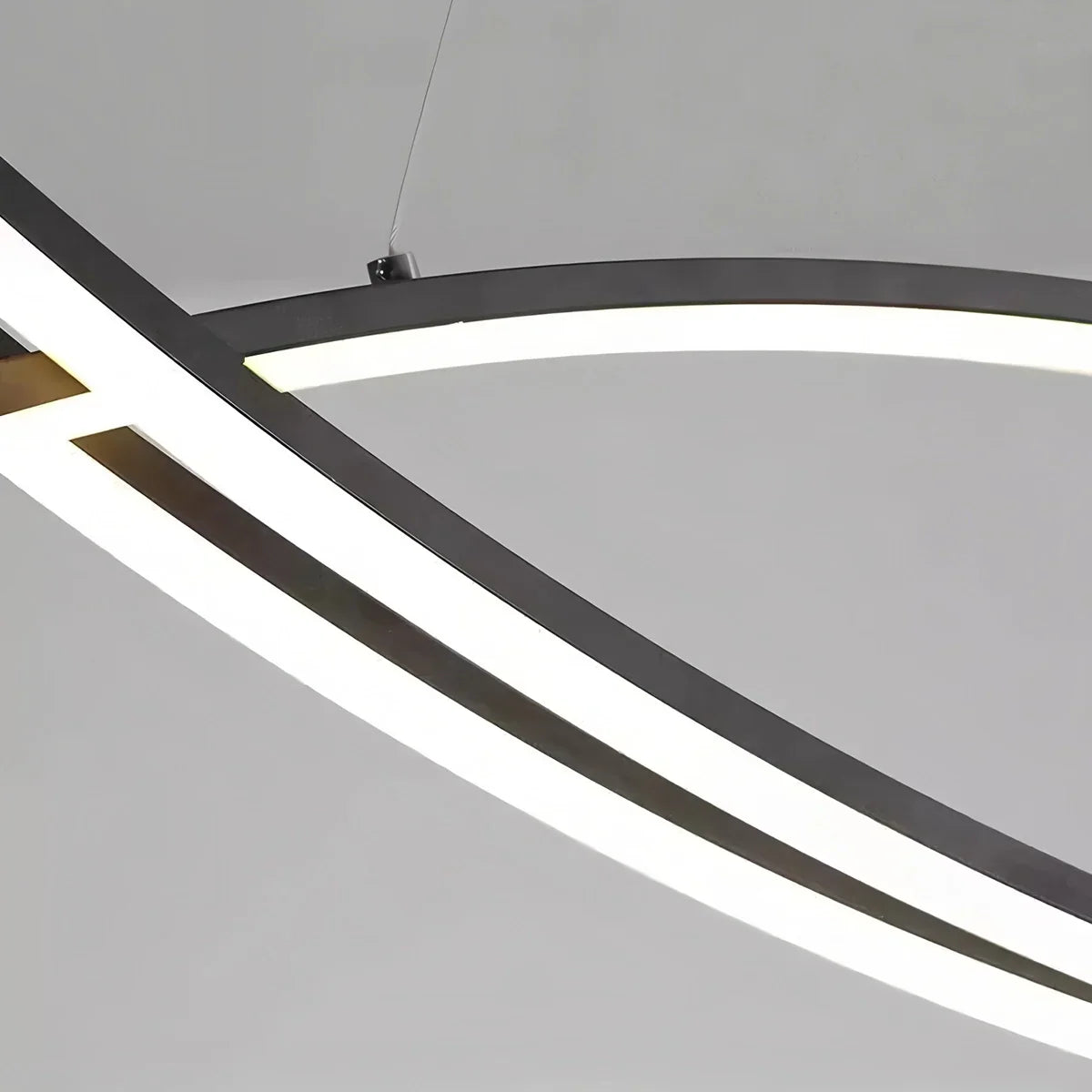 flairel Eraj Curved LED Pendant Light for Kitchen Island