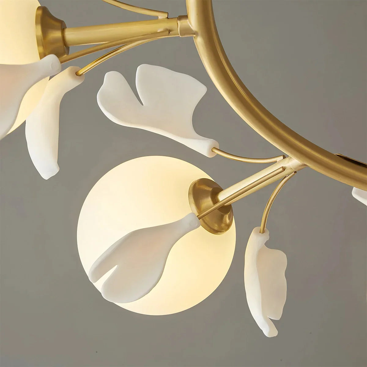 flairel Evander Ginkgo Chandelier for Dining Area