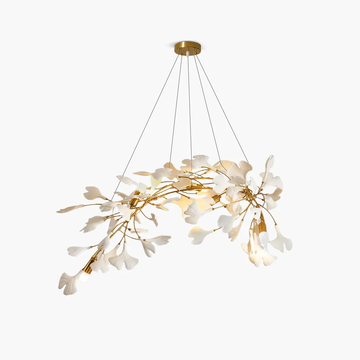 flairel Ginkgo Chandelier D for Dining Room