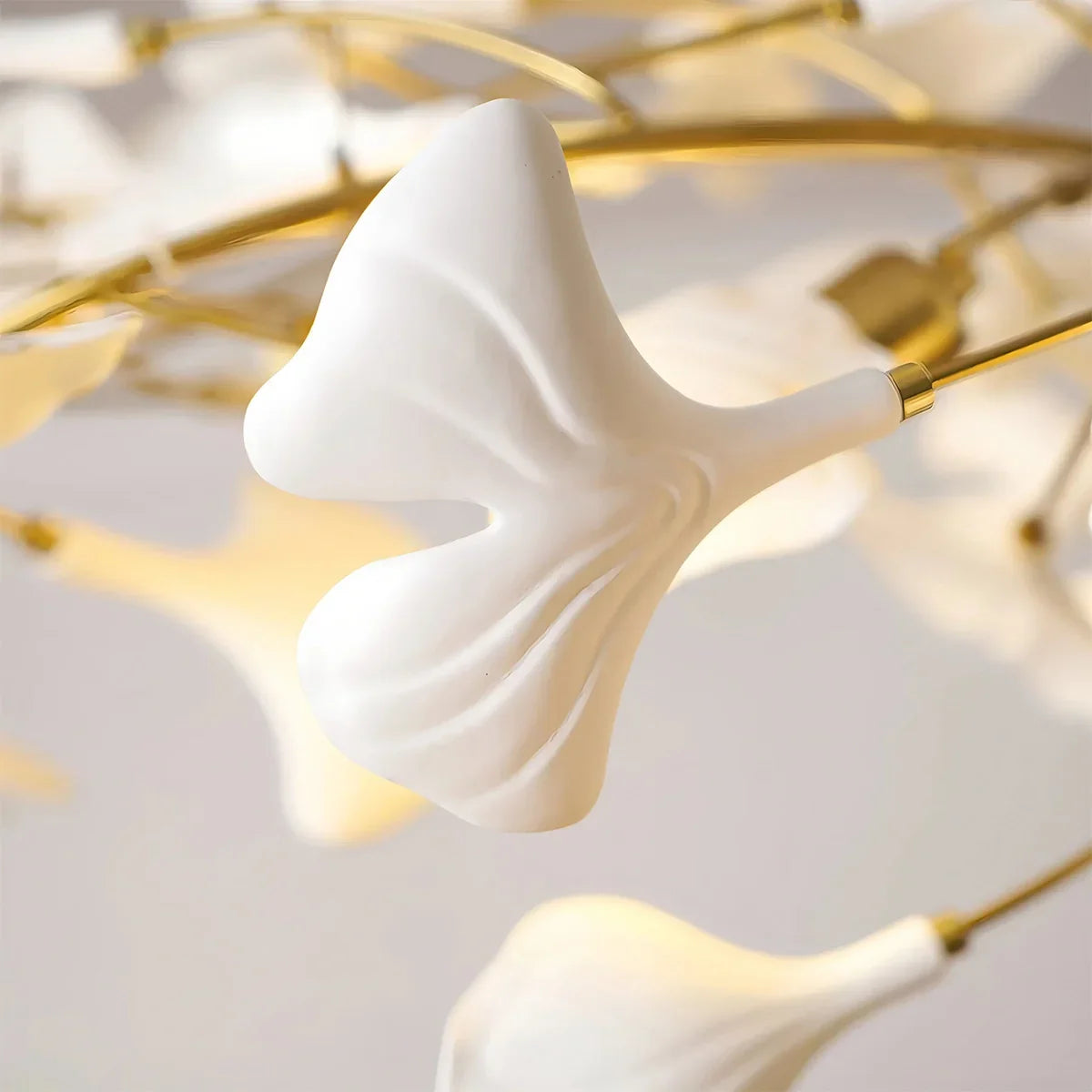 flairel Ginkgo Chandelier D for Dining Room