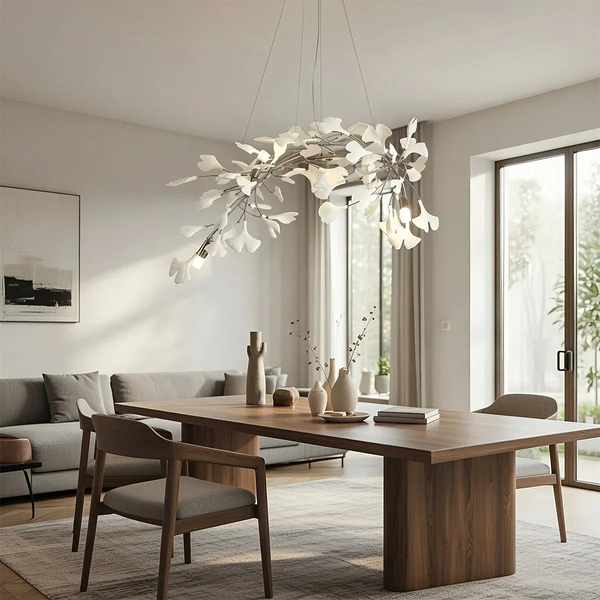 flairel Ginkgo Chandelier D for Dining Room
