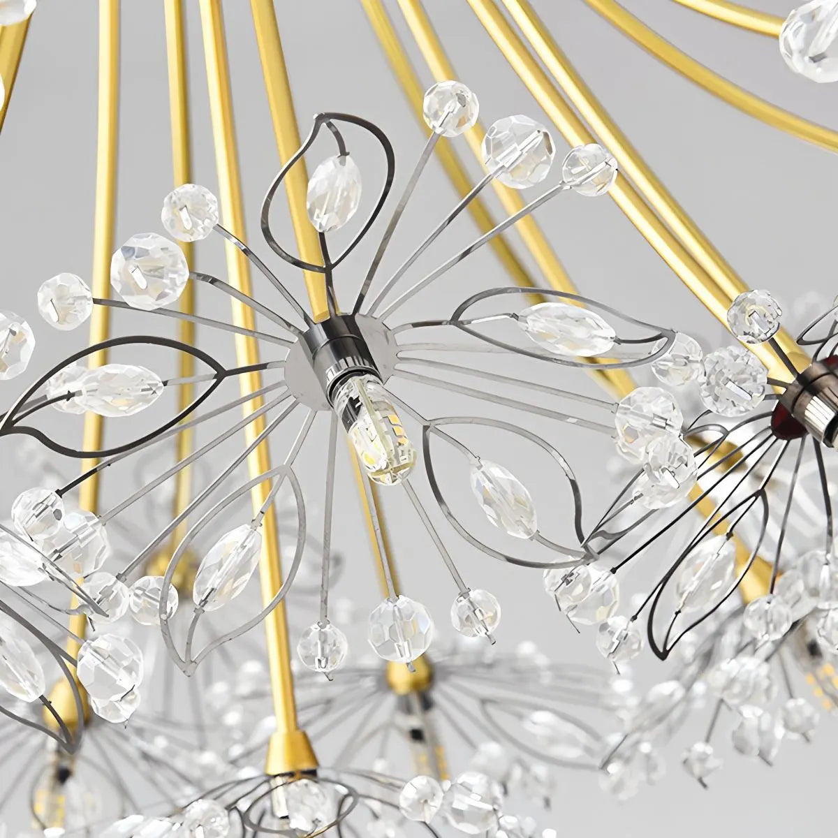 flairel Gypsophila Bouquet Crystal Chandelier