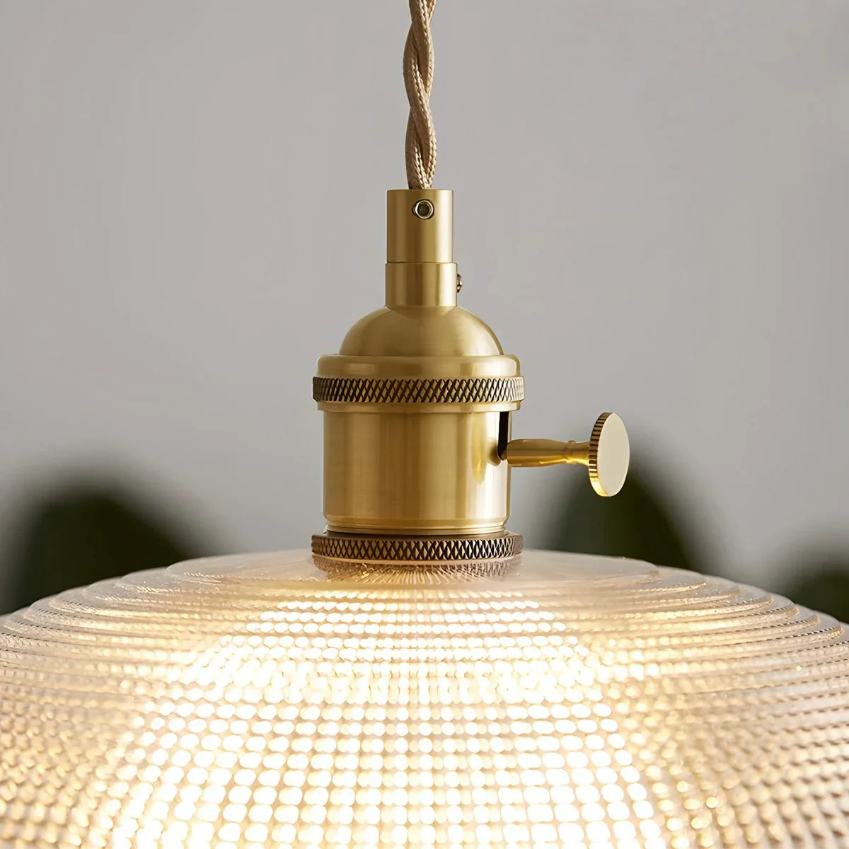 flairel Isabel Glass Pendant Light for Kitchen Island
