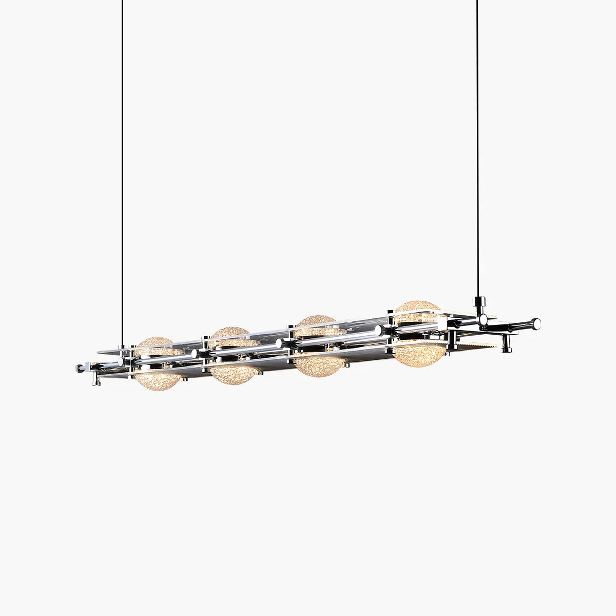 flairel Italian Light Luxury Long Planetary Pendant Light