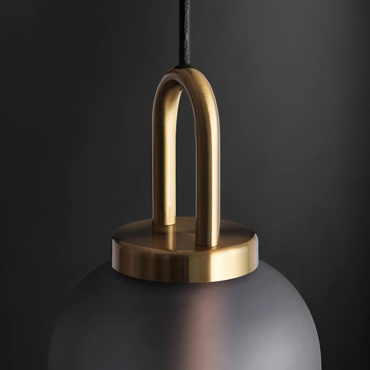 flairel Kanani Frosted Glass Pendant Light for Kitchen