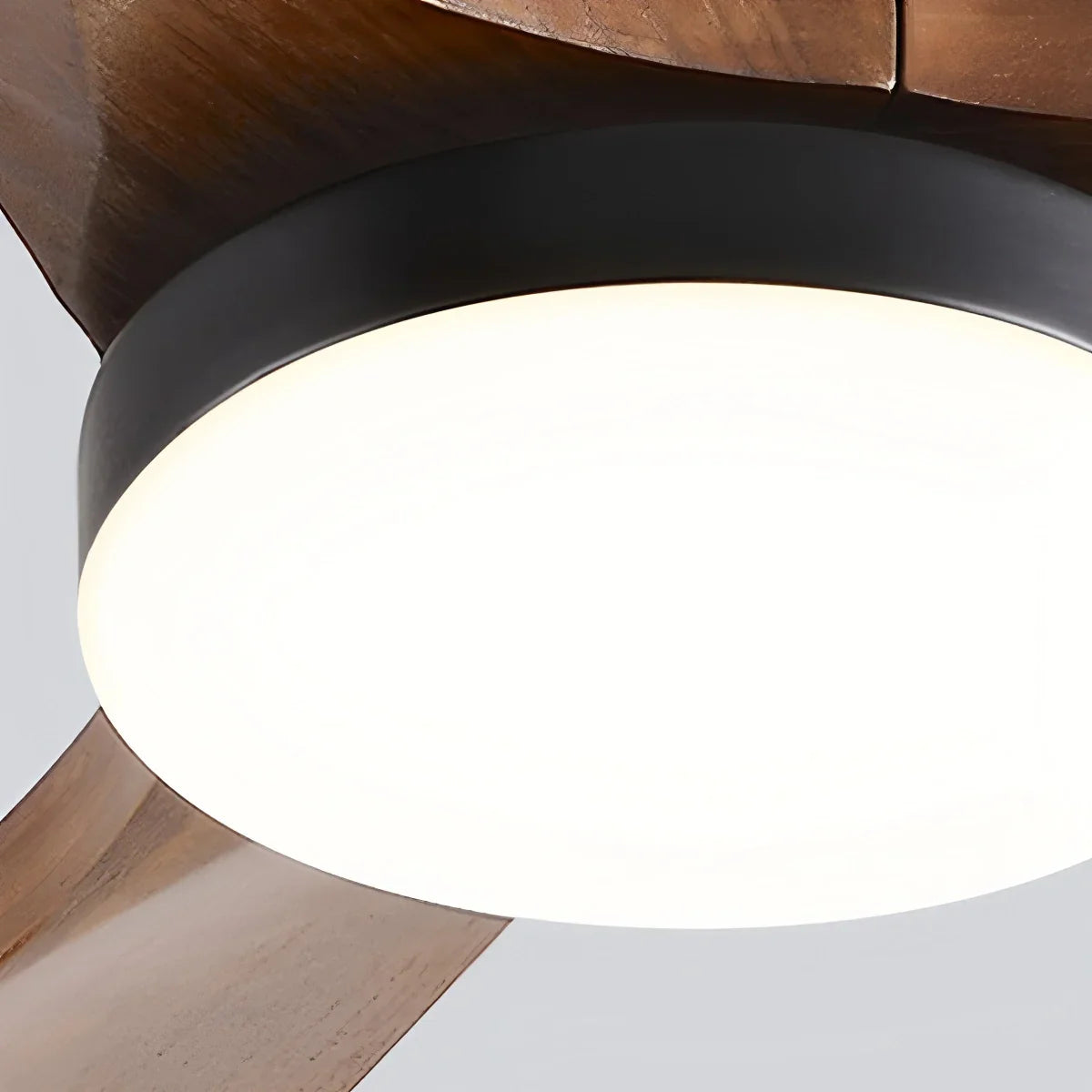 flairel Large Low Profile Ceiling Fan with Light