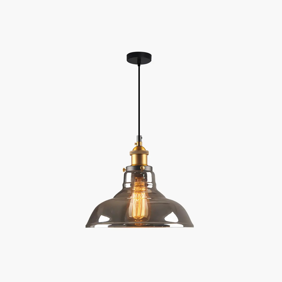 flairel Mabel Glass Pendant Light for Kitchen Island