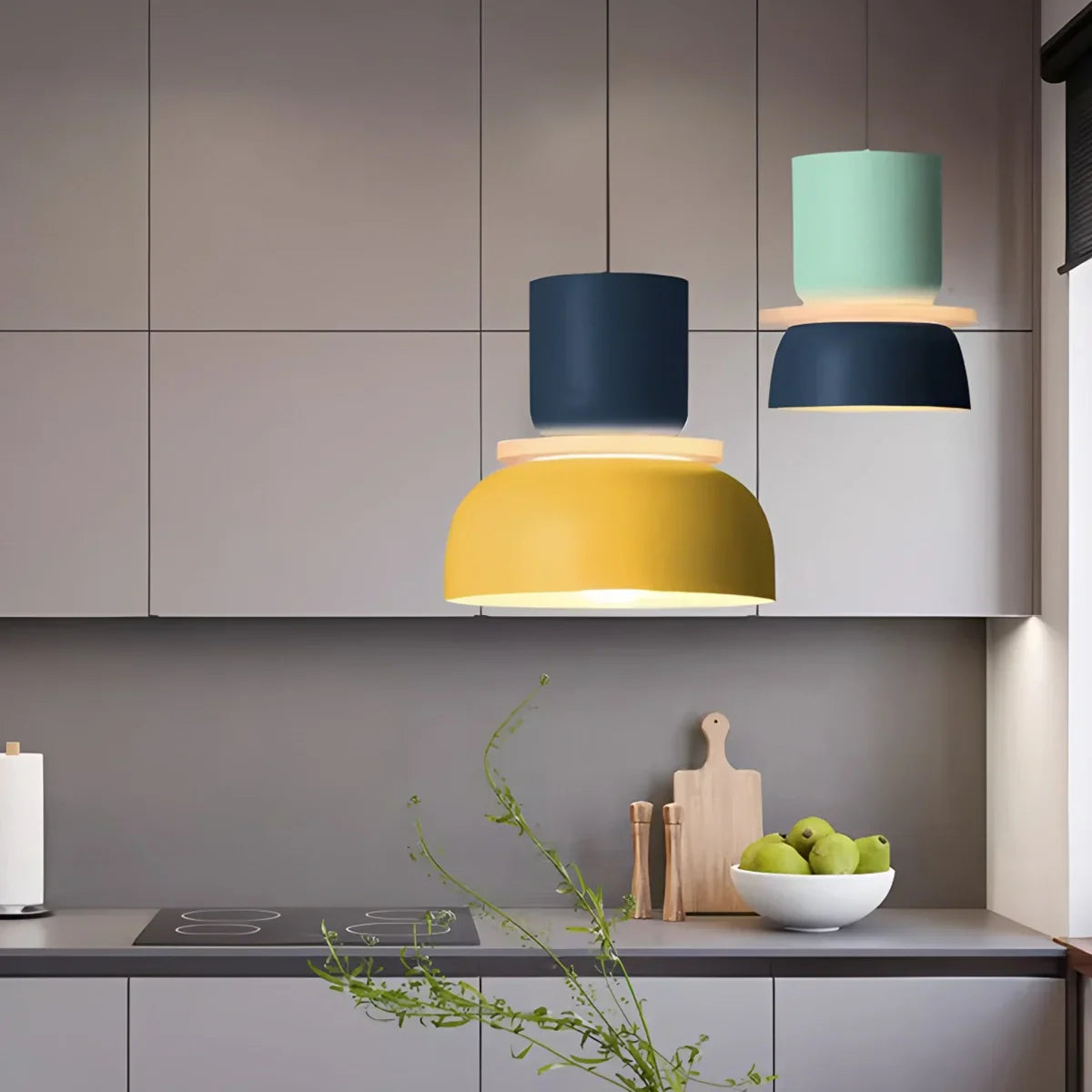 flairel Macaron Pendant Light for Dining Room
