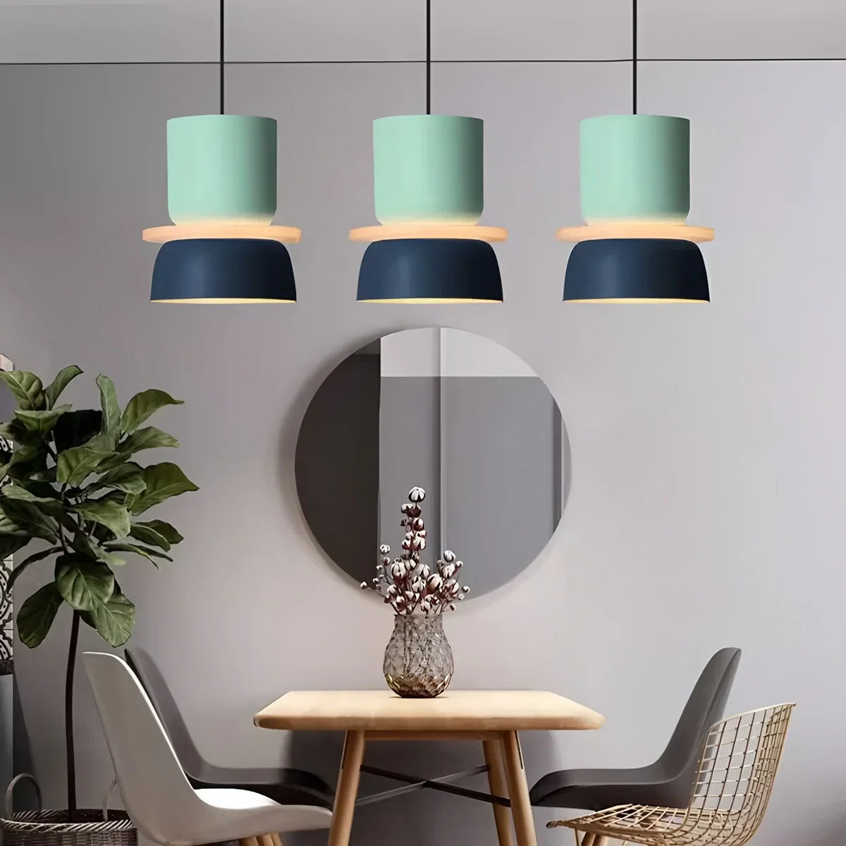 flairel Macaron Pendant Light for Dining Room