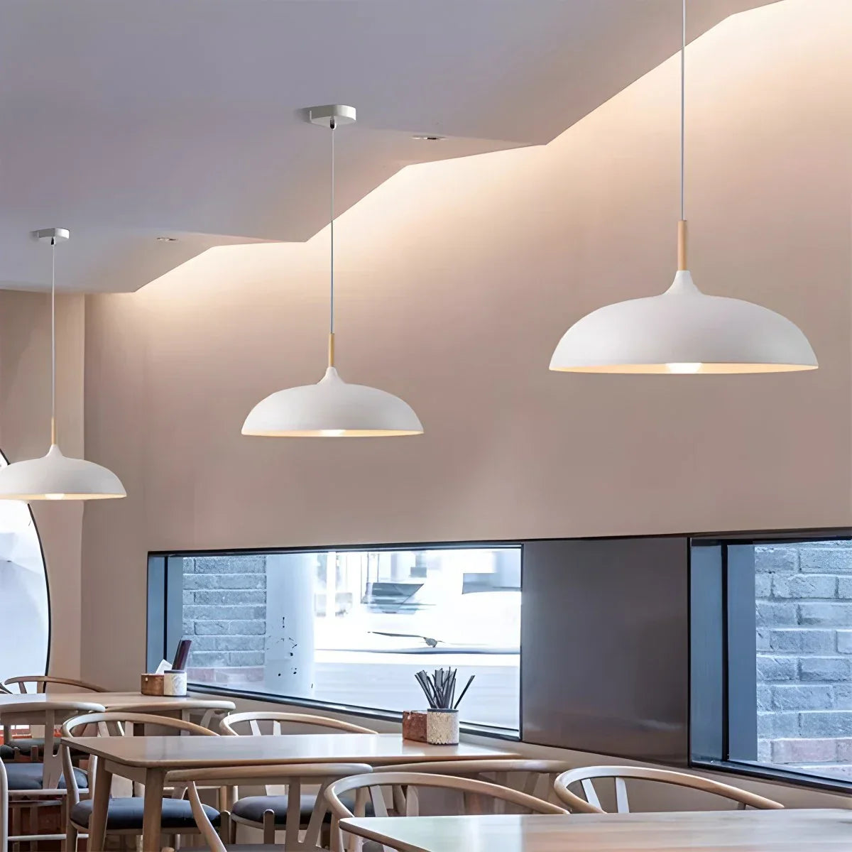 flairel Modern Dome Macaron Pendant Light for Kitchen Island