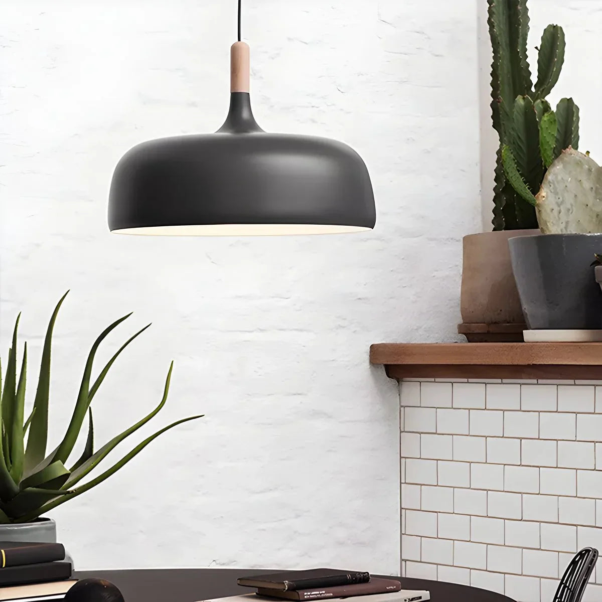 flairel Modern Dome Macaron Pendant Light for Kitchen Island