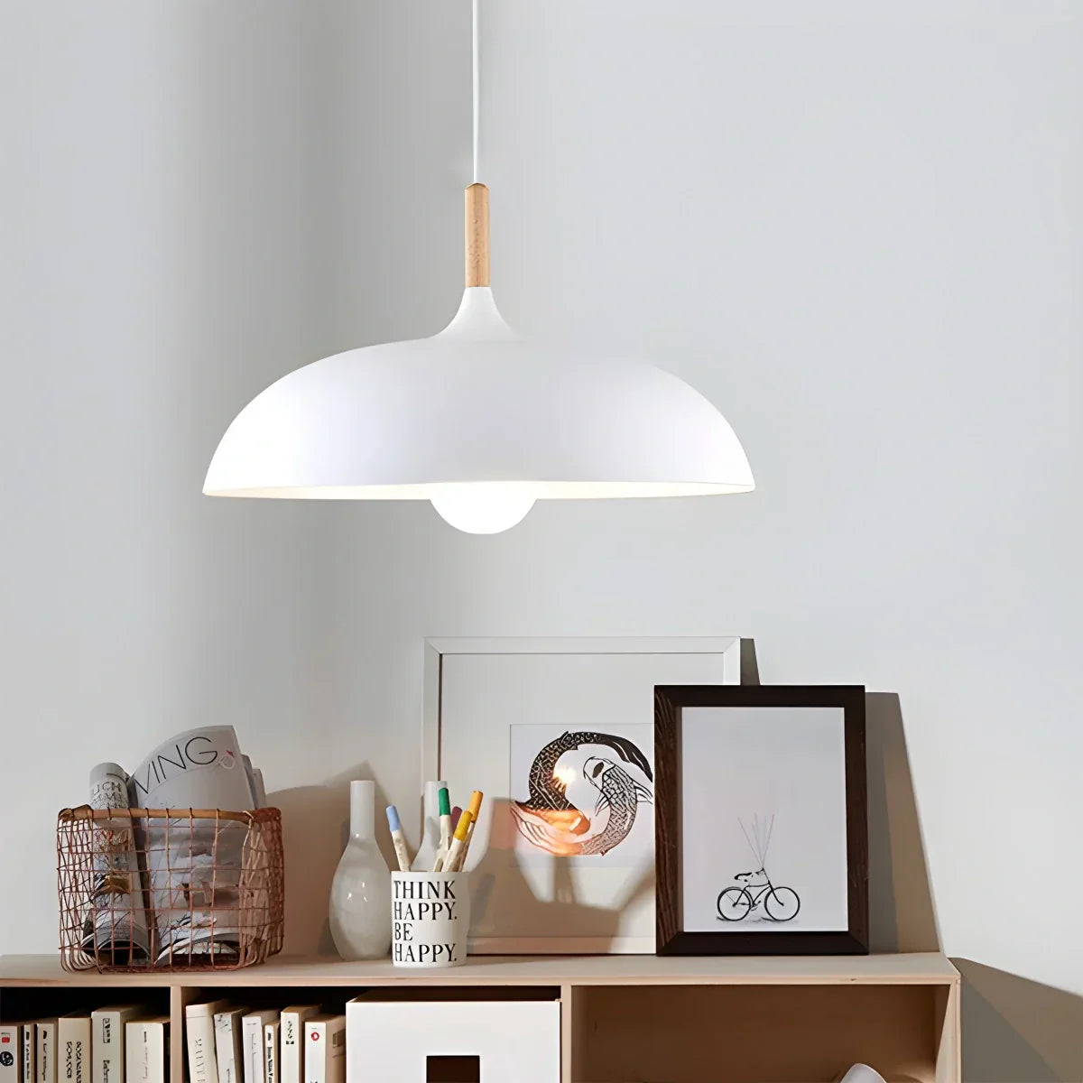 flairel Modern Dome Macaron Pendant Light for Kitchen Island