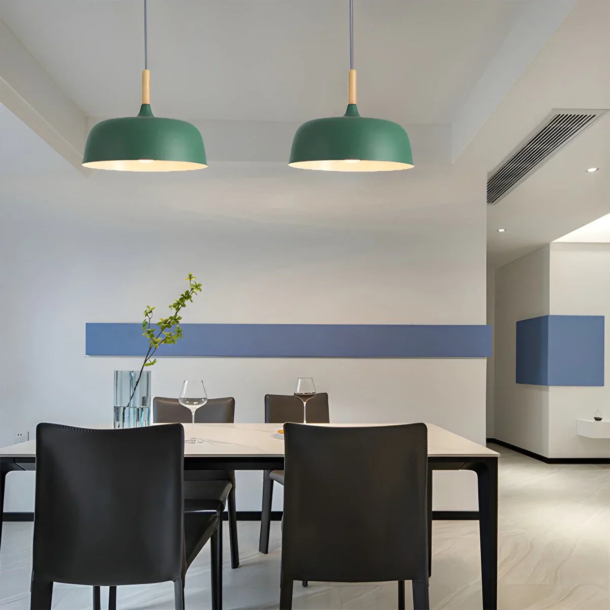 flairel Modern Dome Macaron Pendant Light for Kitchen Island