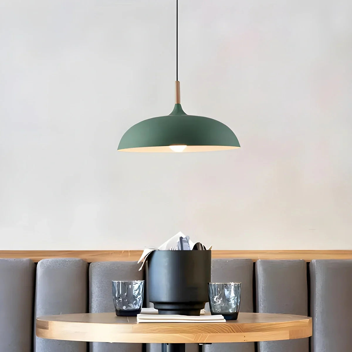flairel Modern Dome Macaron Pendant Light for Kitchen Island