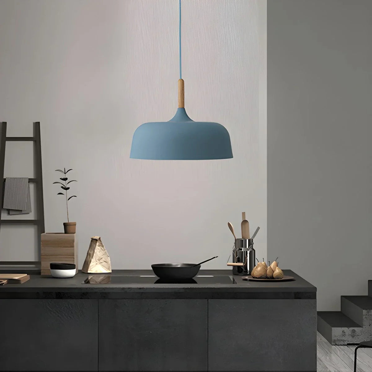 flairel Modern Dome Macaron Pendant Light for Kitchen Island