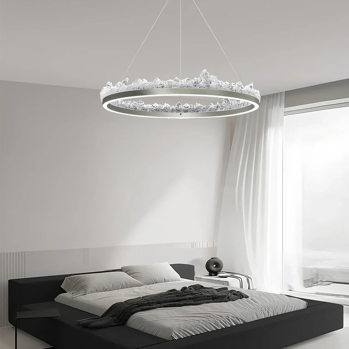 flairel Modern Light Luxury Iceberg Chandelier