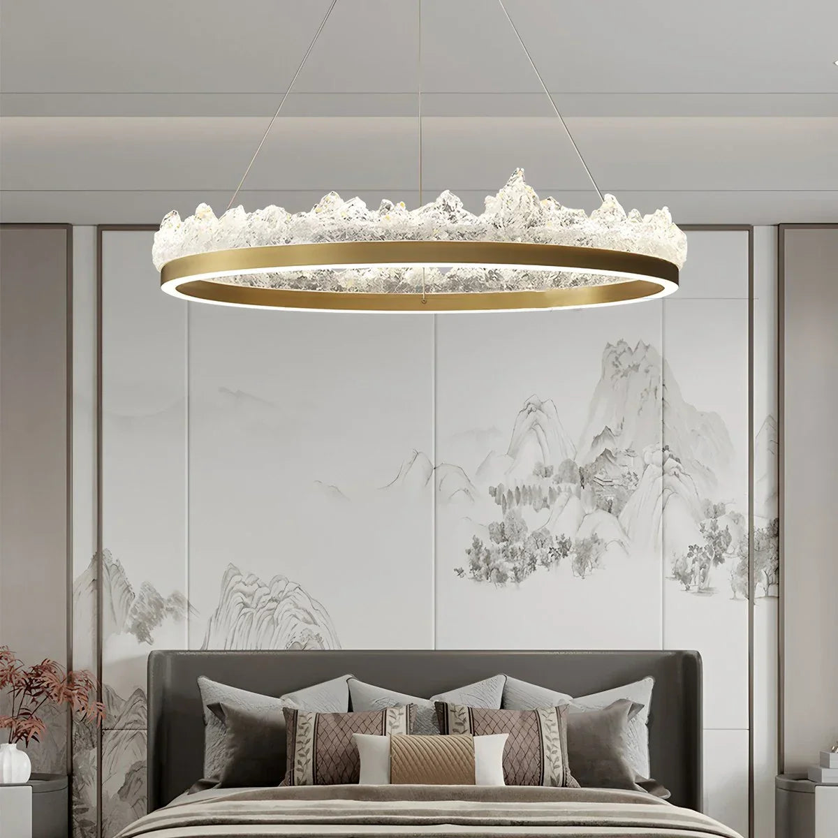 flairel Modern Light Luxury Iceberg Chandelier