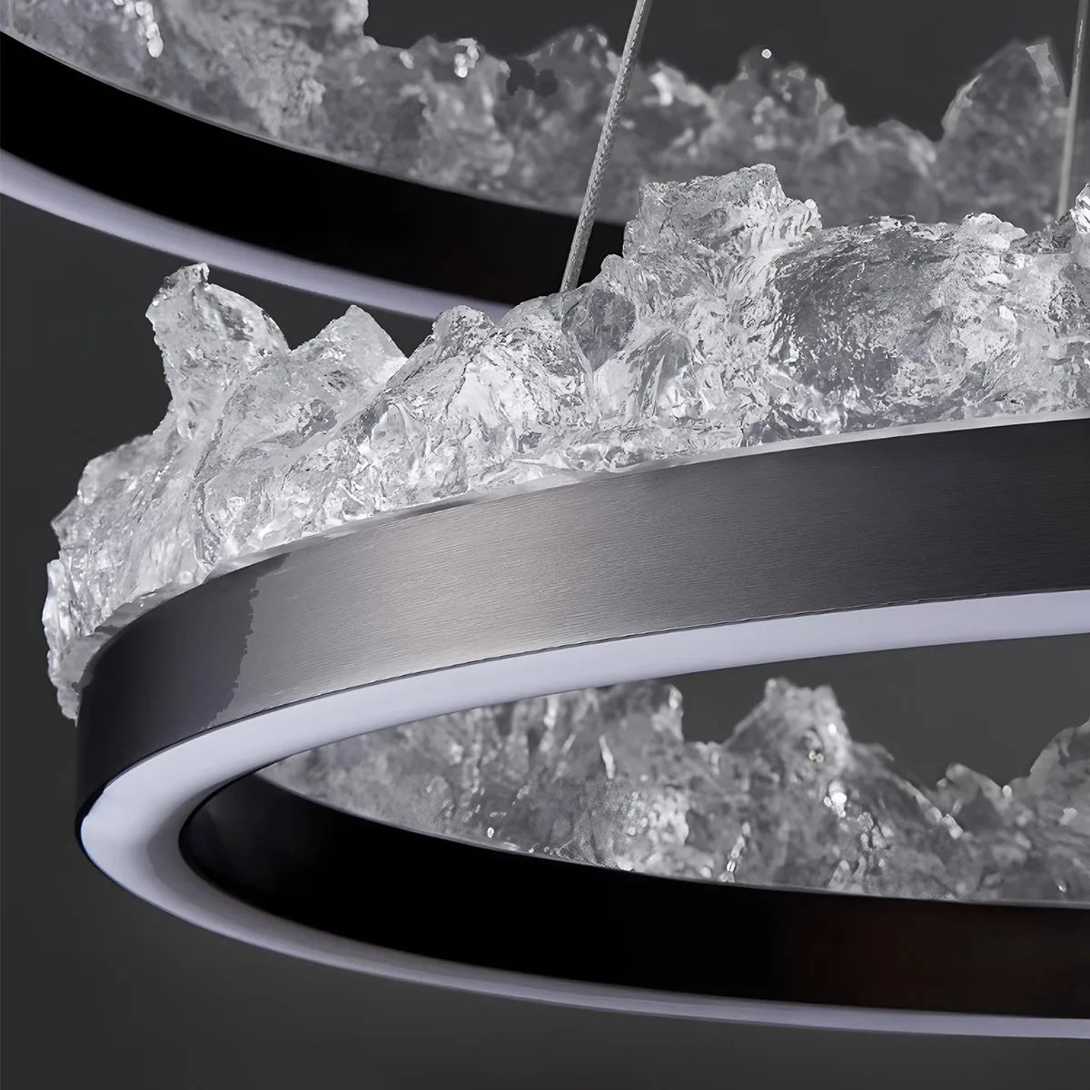 flairel Modern Light Luxury Iceberg Chandelier