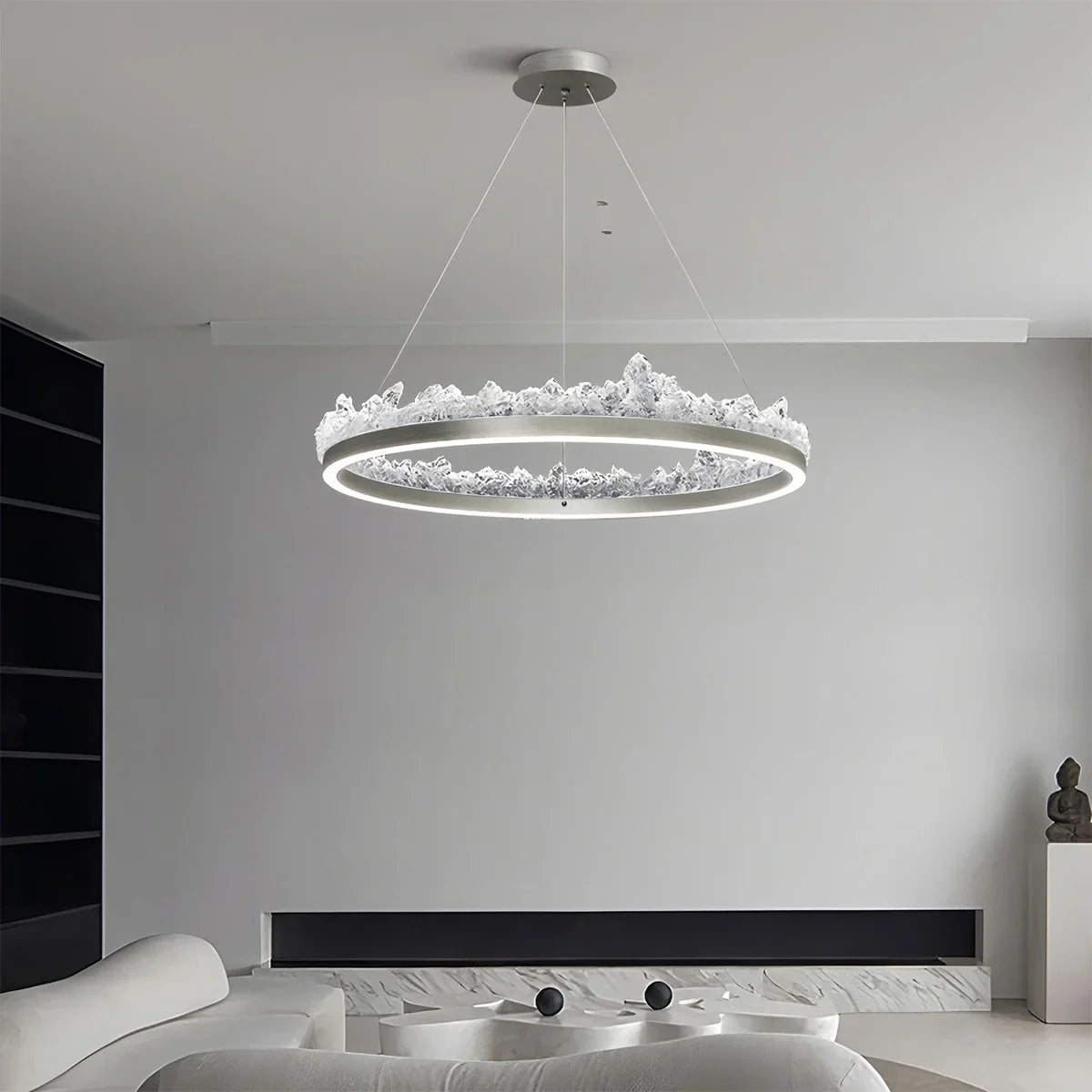 flairel Modern Light Luxury Iceberg Chandelier