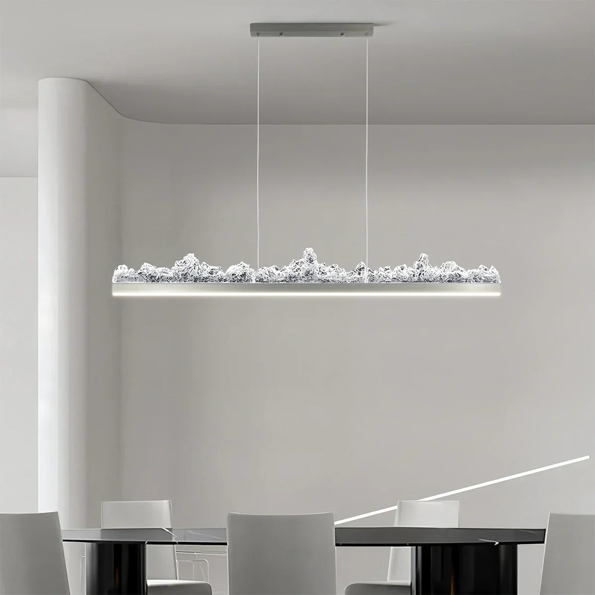 flairel Modern Light Luxury Iceberg Chandelier