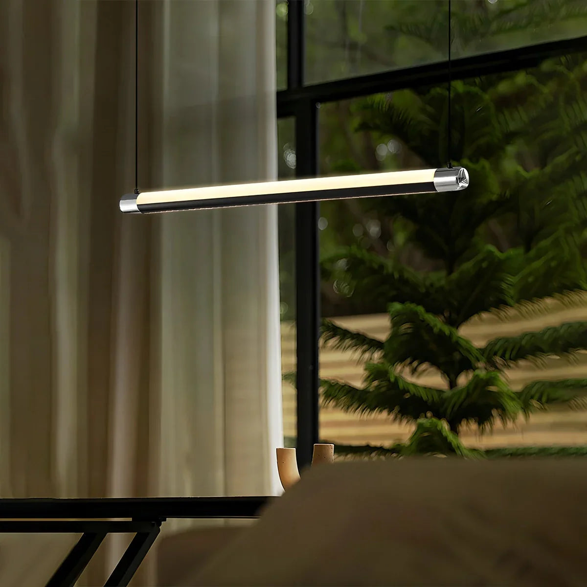 flairel Modern Light Luxury Linear Pendant Light