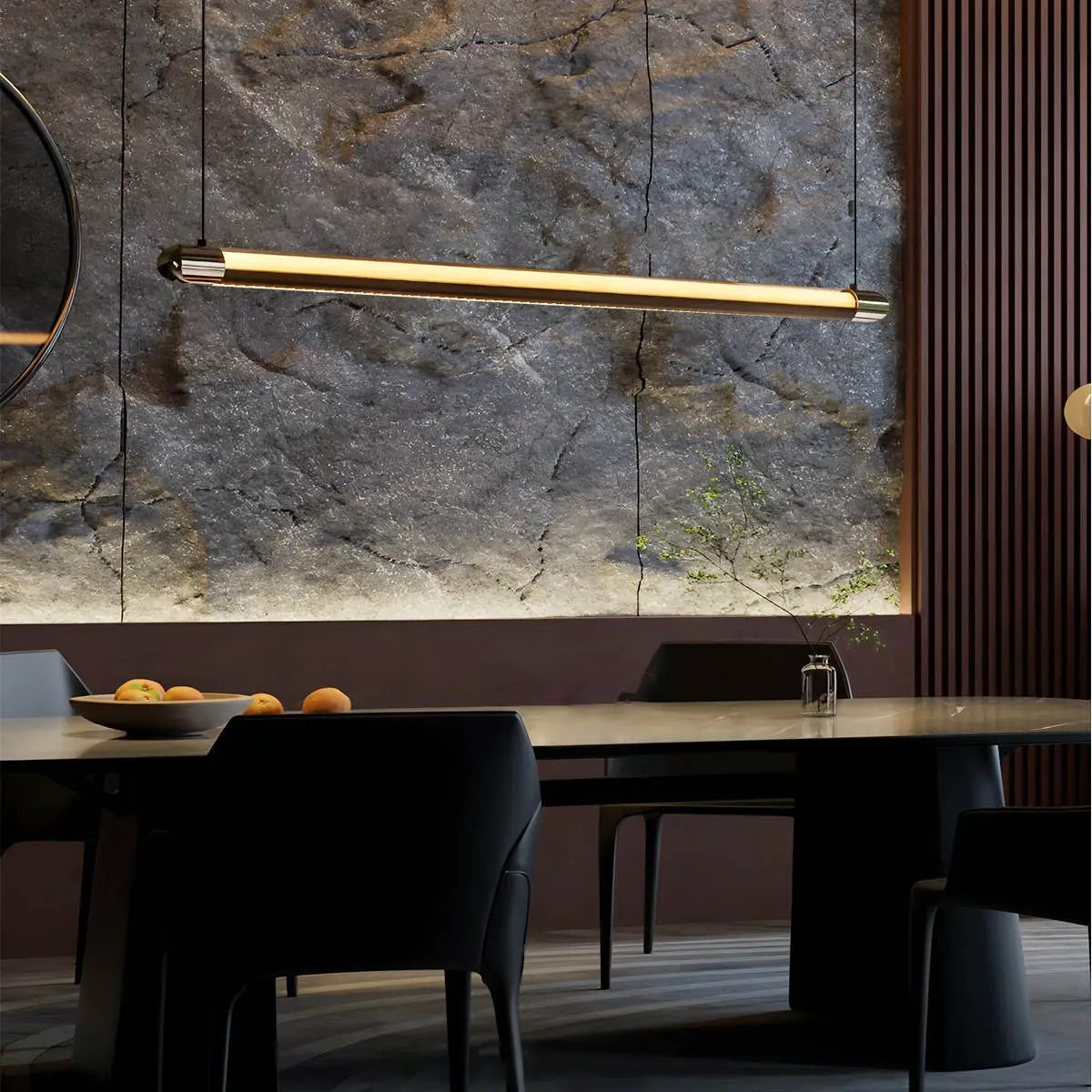 flairel Modern Light Luxury Linear Pendant Light