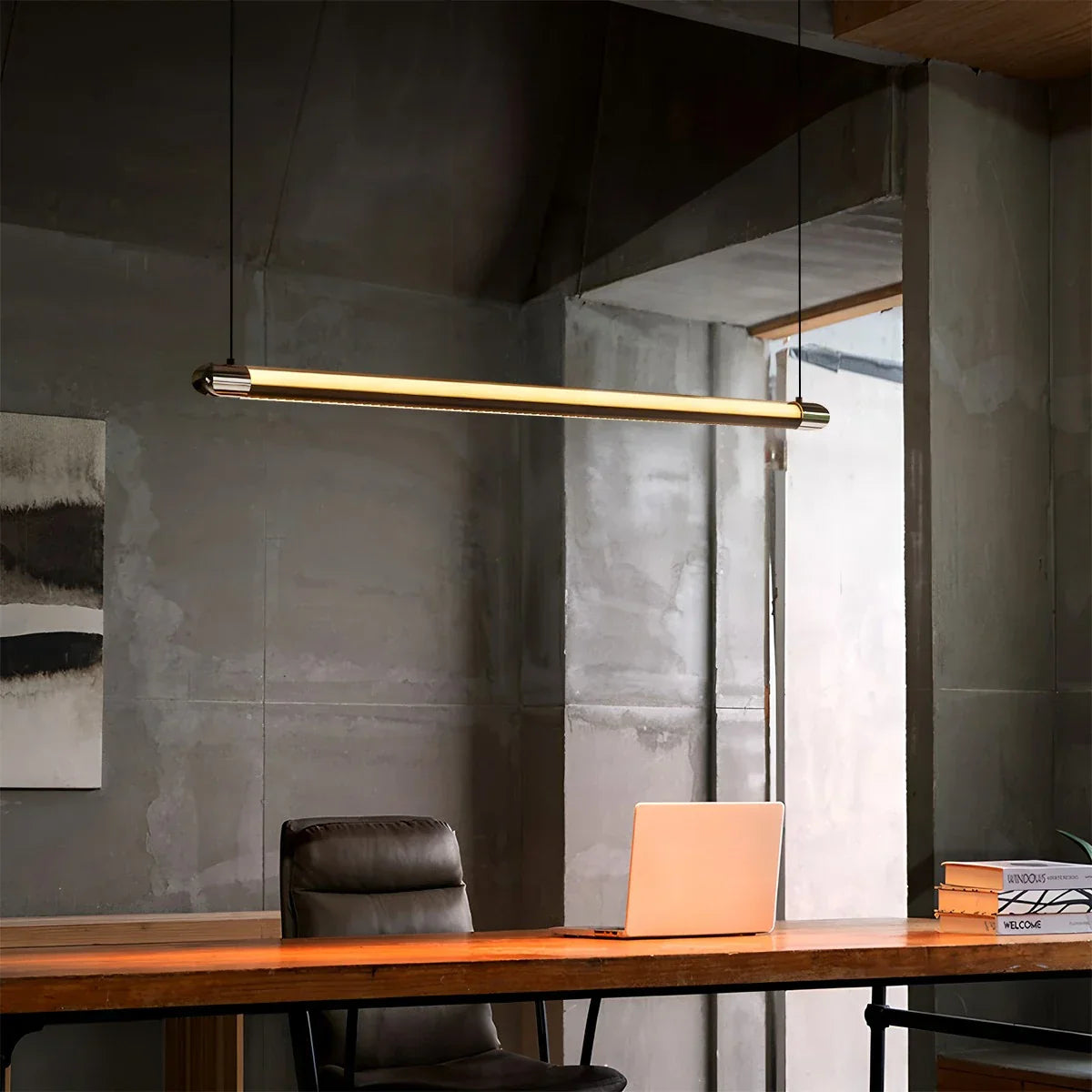 flairel Modern Light Luxury Linear Pendant Light