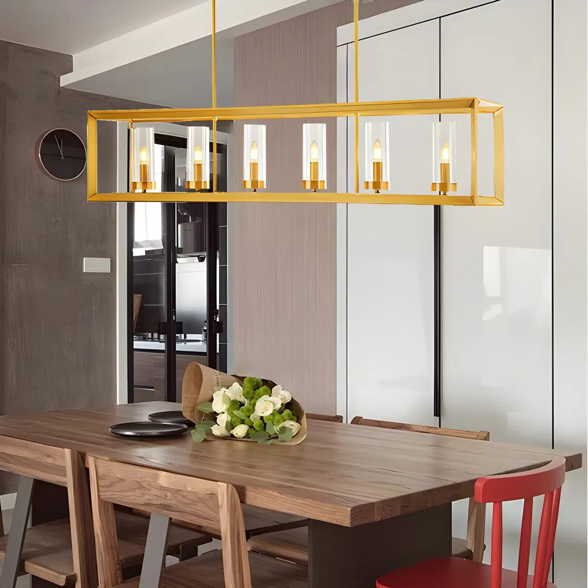 flairel Modern Luxury All Copper Chandelier