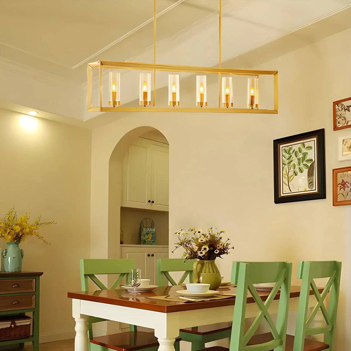 flairel Modern Luxury All Copper Chandelier