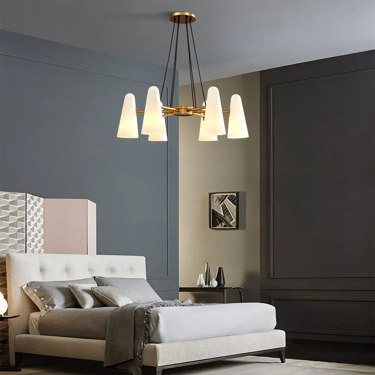 flairel Montfaucon Chandelier for Living Room