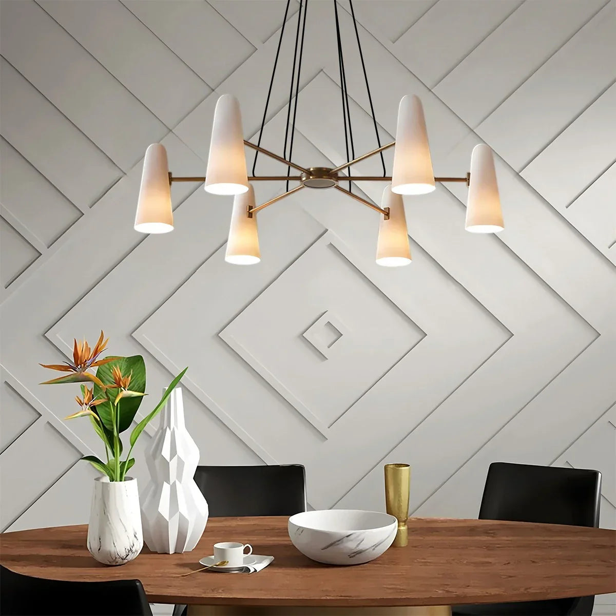 flairel Montfaucon Chandelier for Living Room