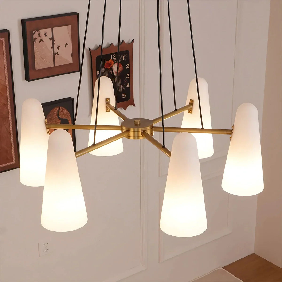 flairel Montfaucon Chandelier for Living Room