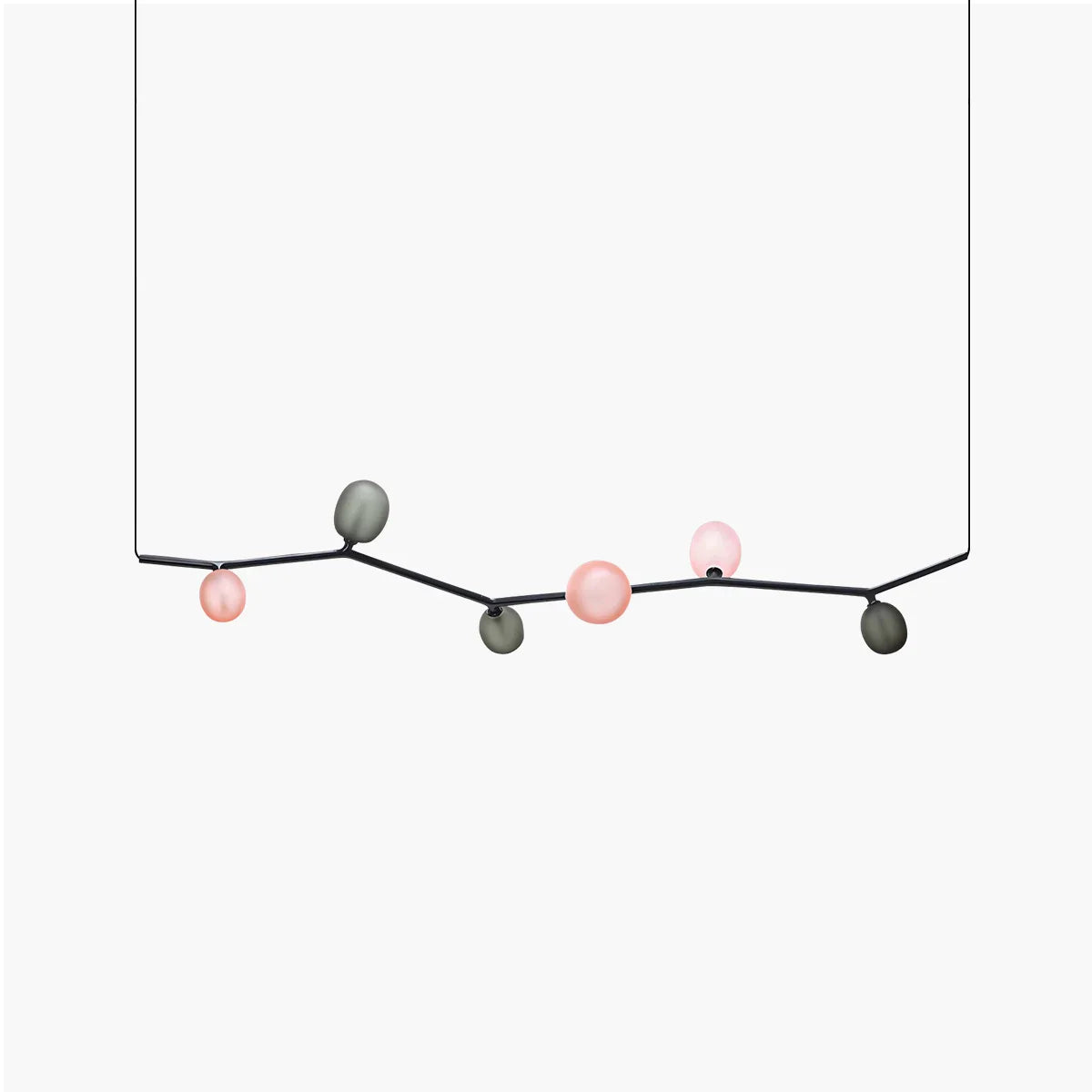 flairel Nordic Creative Tree Branch Glass Chandelier