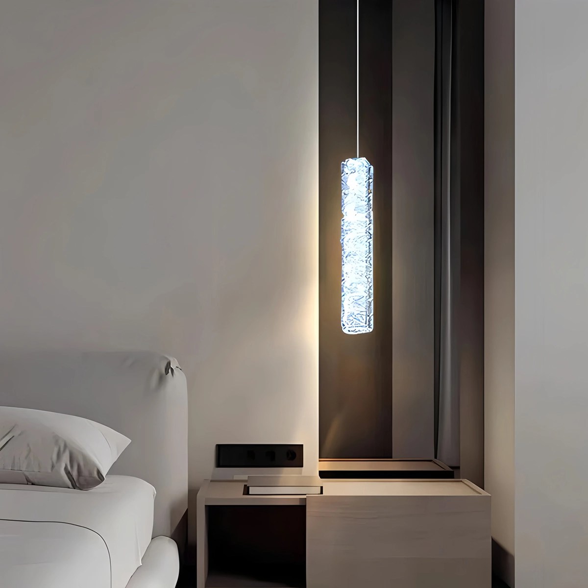 flairel Nordic Crystal LED Chandelier