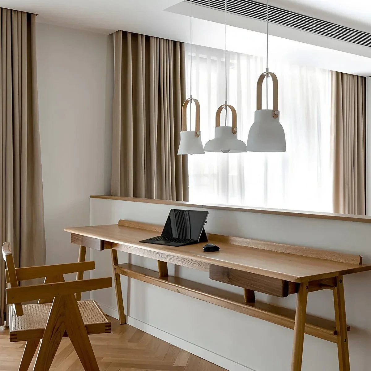 flairel Nordic Macaron Pendant Light for Dining Room Kitchen