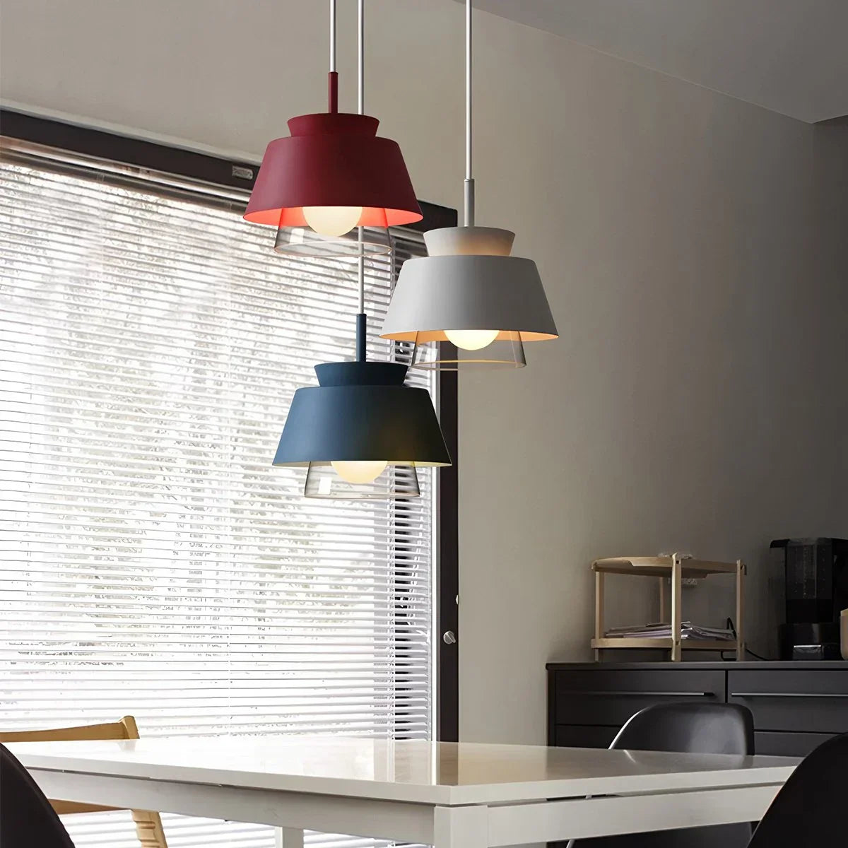 flairel Nordic Minimalist Colored Pendant Light
