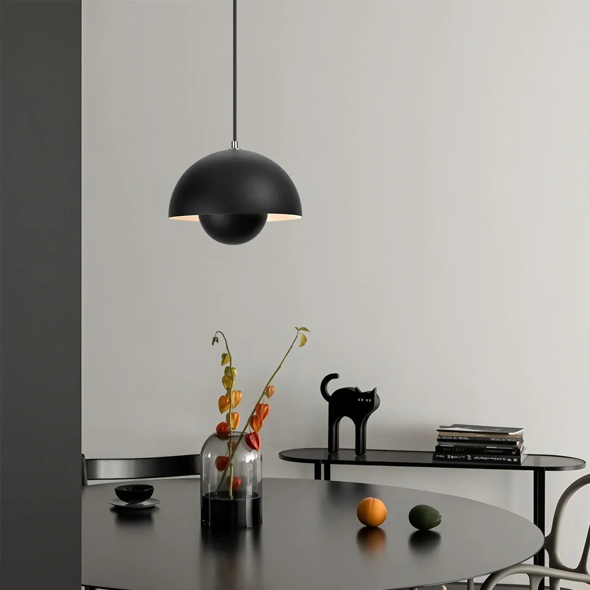 flairel Nordic Colorful Flower Bud Pendant Light