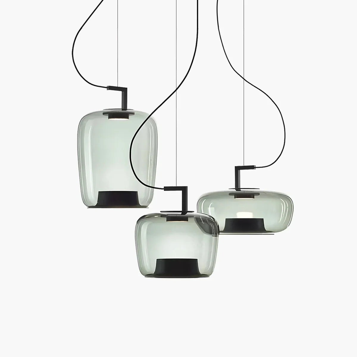flairel Nordic Minimalist Glass Pendant Light